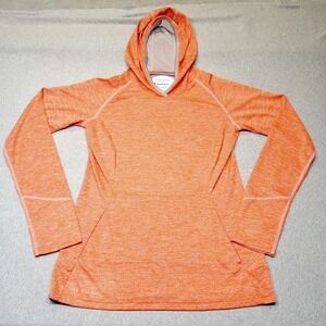 Simms Fishing Guide Series UPF Insect Shield Hooded Shirt Womens Small Gorpcore